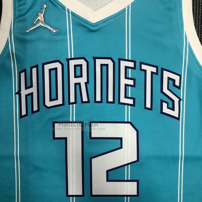 Maglia
 Kelly Oubre JR. NO 12 Charlotte Hornets Icon 2020-21 Verde
